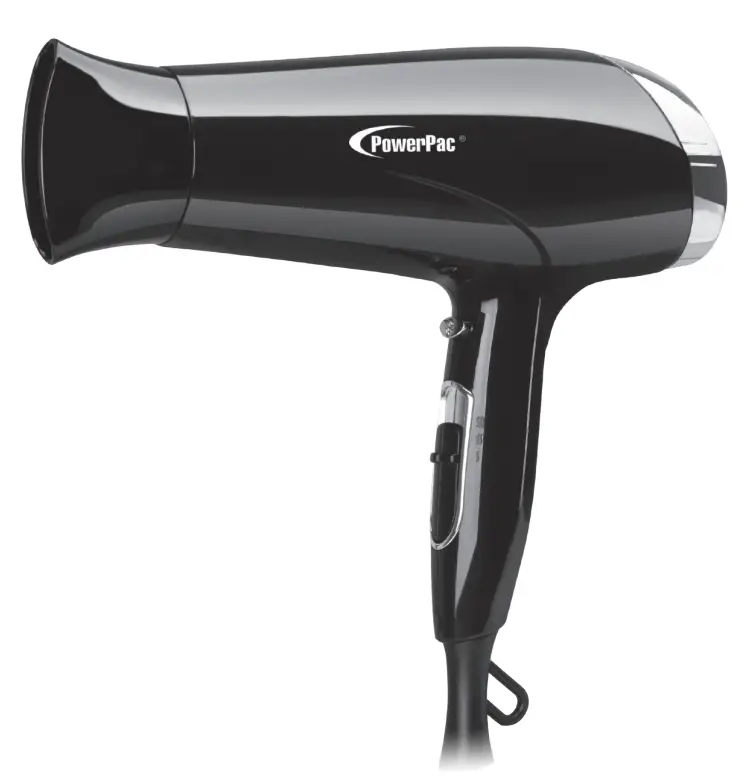 PowerPac PPH9030 2200W Turbo Hair Dryer