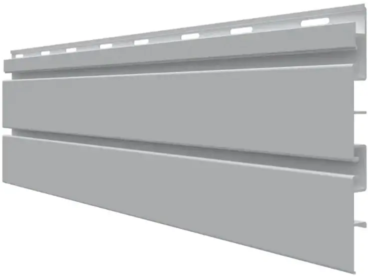 trusscore 702002001 8 ft PVC SlatWall Panel Gray