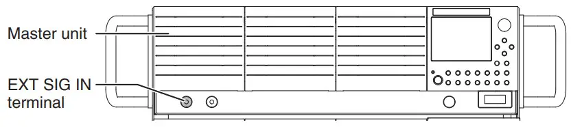 KIKUSUI PBZ20-60 SR Large Capacity Bipolar Power Supply Smart Rack System - Connect an externa