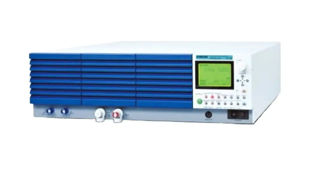 Kikusui Pbz20-60 Sr Large Capacity Bipolar Power Supply Smart Rack System User Guide