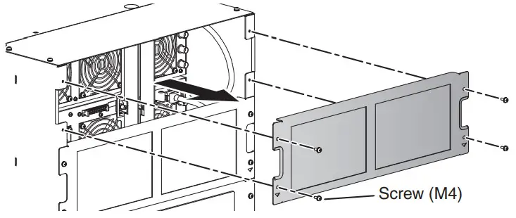 KIKUSUI PBZ20-60 SR Large Capacity Bipolar Power Supply Smart Rack System - Remove the topmost