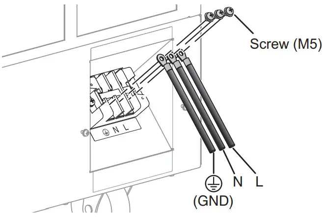 KIKUSUI PBZ20-60 SR Large Capacity Bipolar Power Supply Smart Rack System - Tightening torque