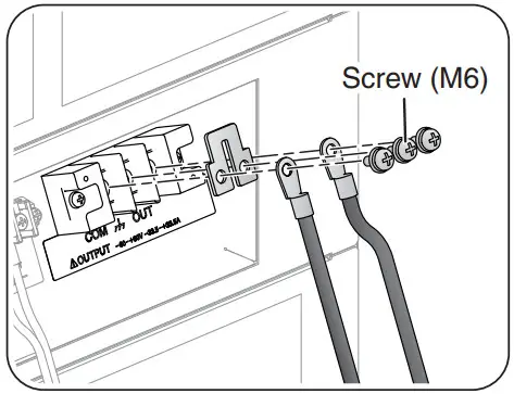 KIKUSUI PBZ20-60 SR Large Capacity Bipolar Power Supply Smart Rack System - When using screws