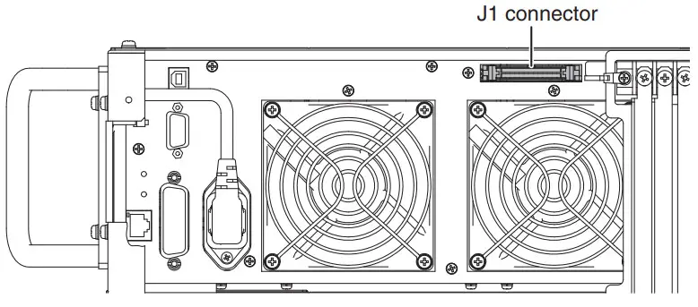 KIKUSUI PBZ20-60 SR Large Capacity Bipolar Power Supply Smart Rack System - plug that is attached