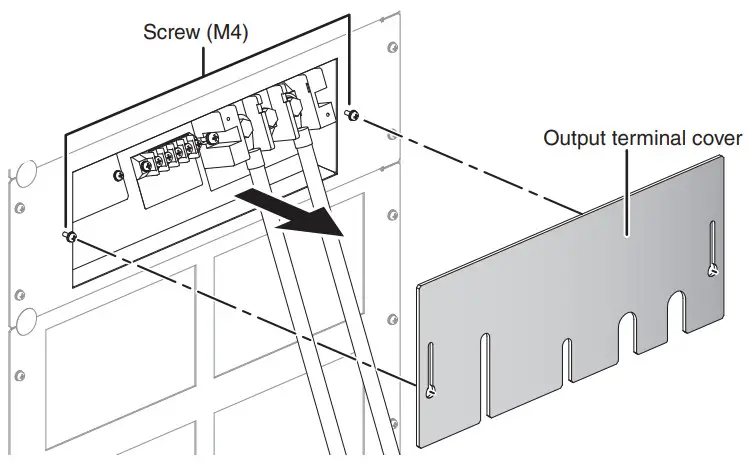 KIKUSUI PBZ20-60 SR Large Capacity Bipolar Power Supply Smart Rack System - terminal cover 1
