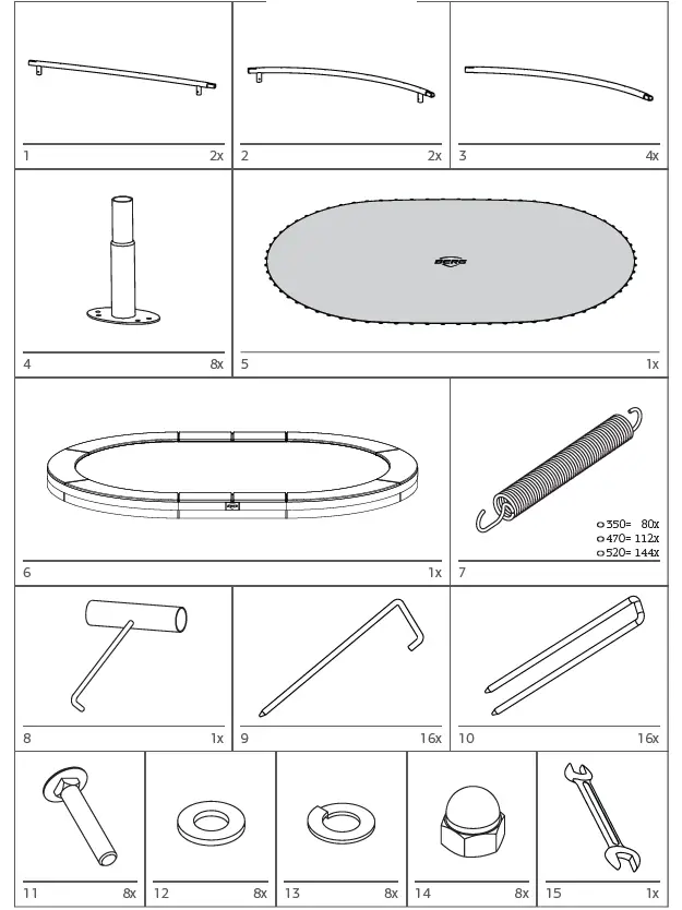 BERG 350-Champion-InGround-Trampoline-Green-FIG- (1)