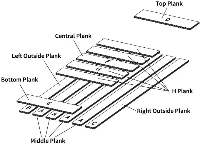 Dessliy HDD21DKBR84DIY Base Lite Sliding Barn Door - H3 Series 2