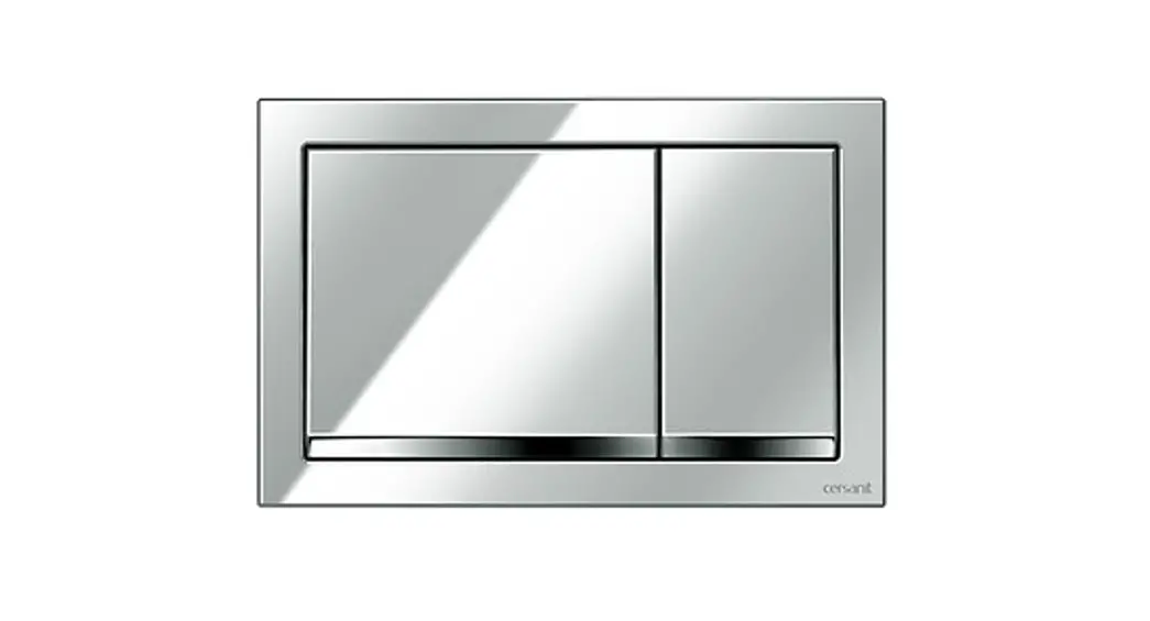 Cersanit K97-366 Enter Flush Button Chrome Gloss Instruction Manual