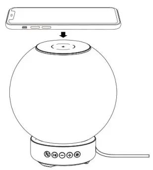 Shinmax-D1000-Night-Light-Bluetooth-Speaker-Wireless-Charger-fig 2