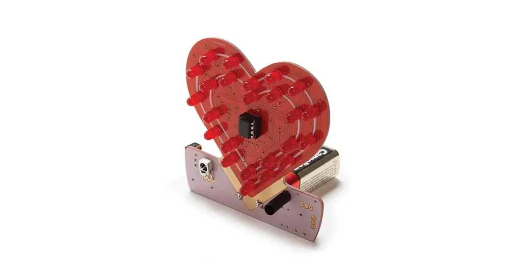 Whadda Wsl213 Flashing Heartbeat Instruction Manual