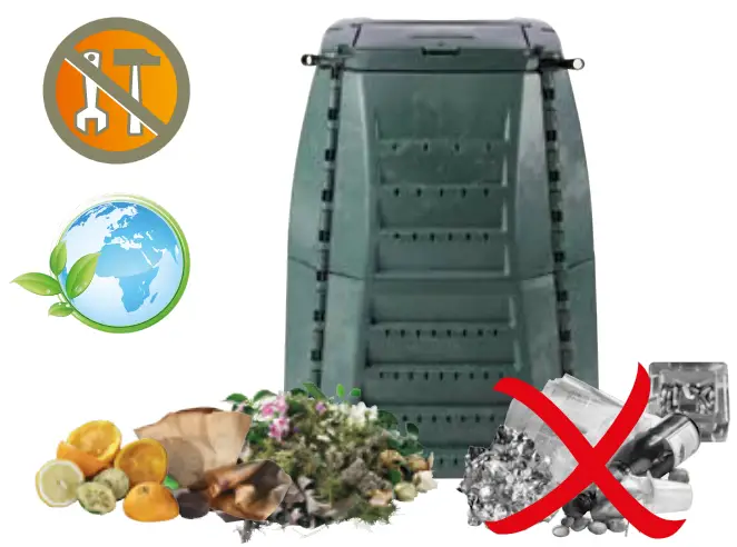 GARANTIA EBA Thermo Star Composter - What to put in your composter