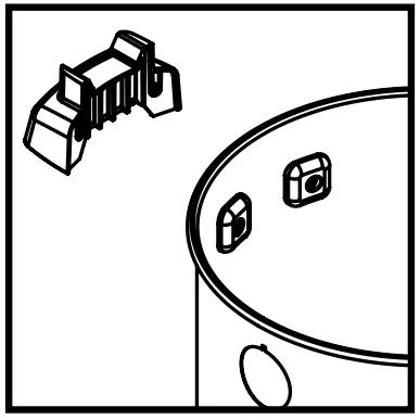 shop vac 87MT Series Wet or Dry Shop Vacuum Cleaner - webbing attaches