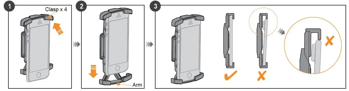 IBERA-IB-PB26-Adjustable-Phone-Holder-with-Bike-Mount-fig-3
