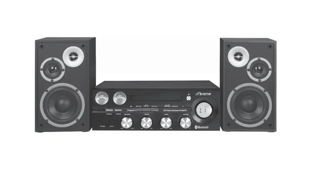 Victor Vdts-4400 Desktop Cd Stereo System Instruction Manual