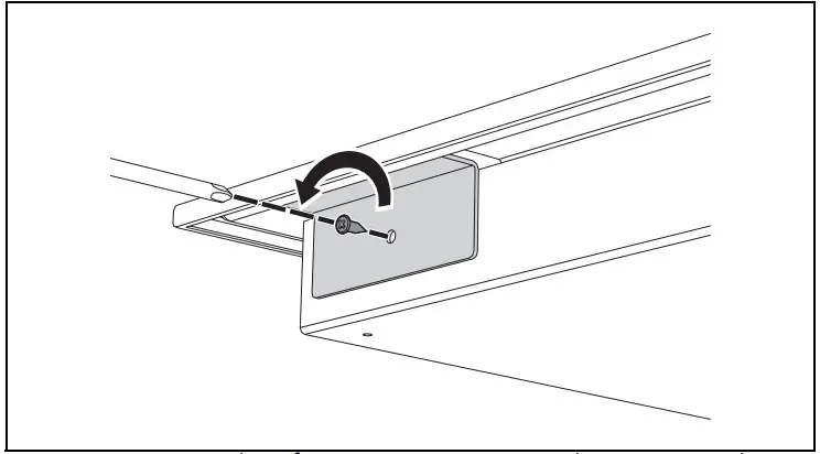 Removing the hob top 