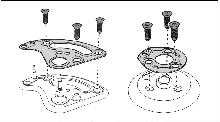 Removing the hob top 