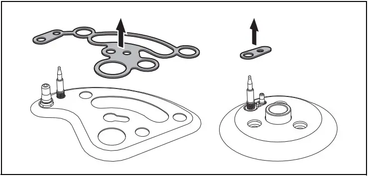 Removing the hob top 
