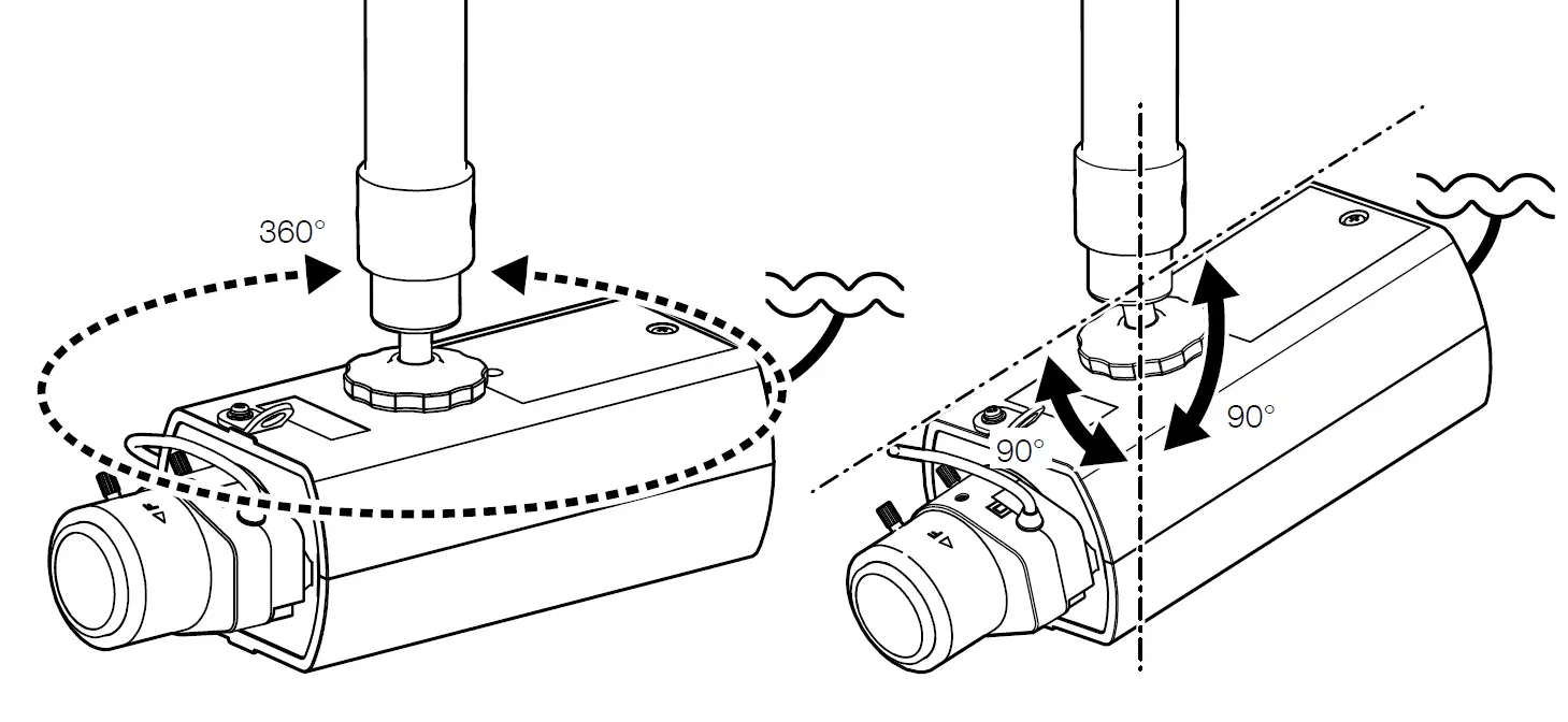 i-PRO WV-QLR100-W Light Rail Mounting Bracket 12