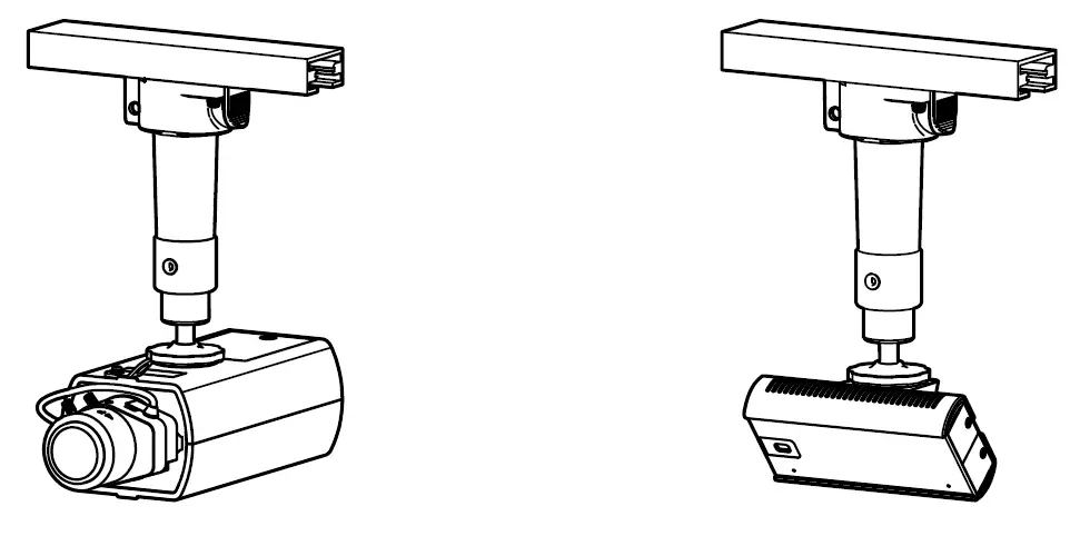 i-PRO WV-QLR100-W Light Rail Mounting Bracket 2