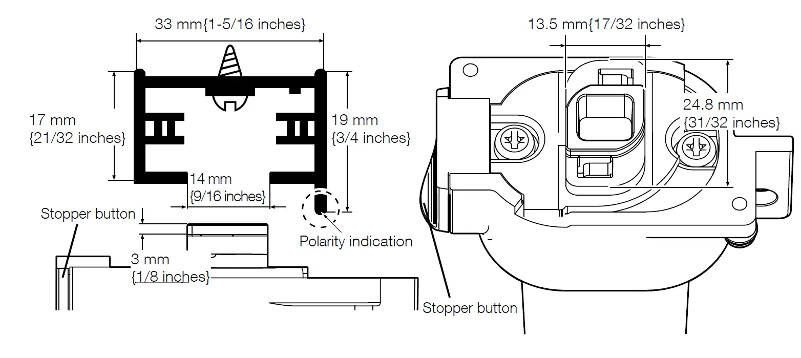 i-PRO WV-QLR100-W Light Rail Mounting Bracket 4