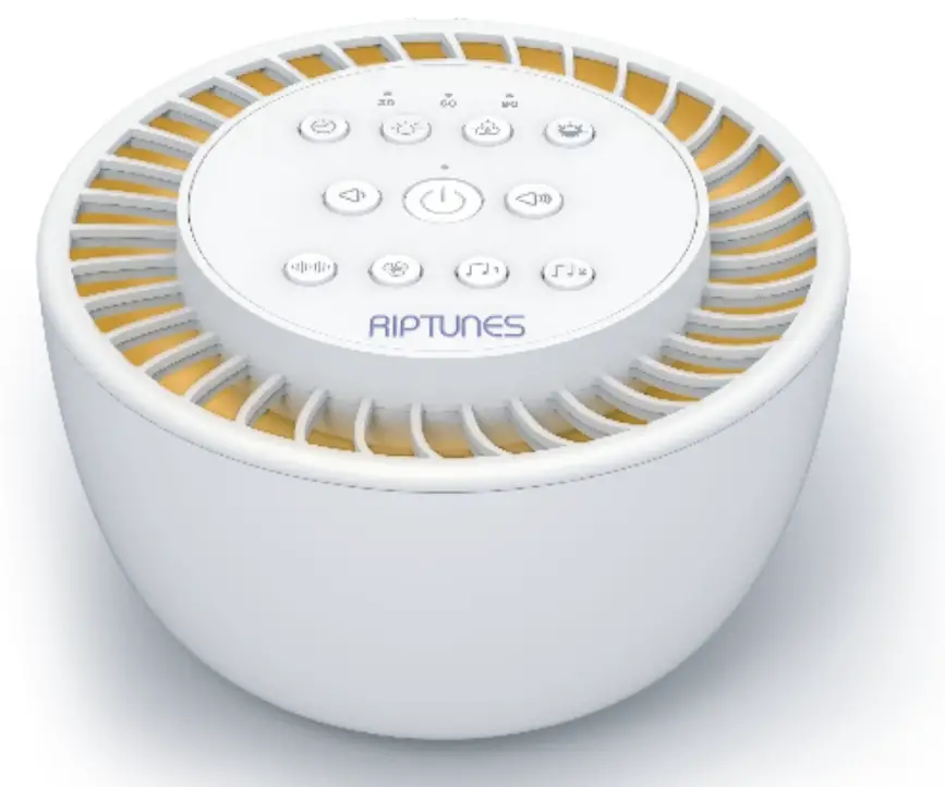 RIPTUNES SM-136 White Noise Sound Machine