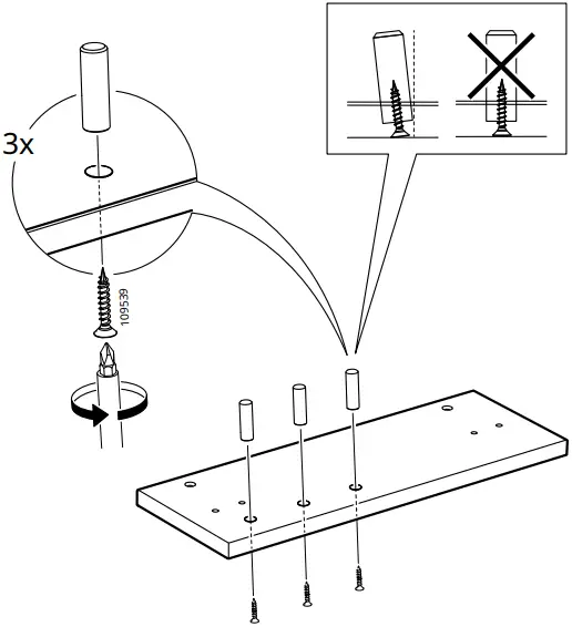 IKEA HASTVISKARE Wall Organizer B1