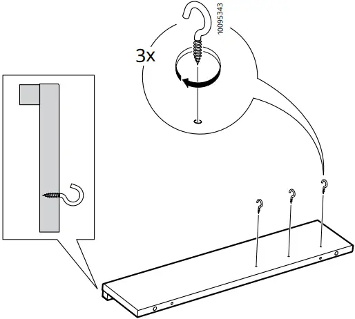 IKEA HASTVISKARE Wall Organizer B2b