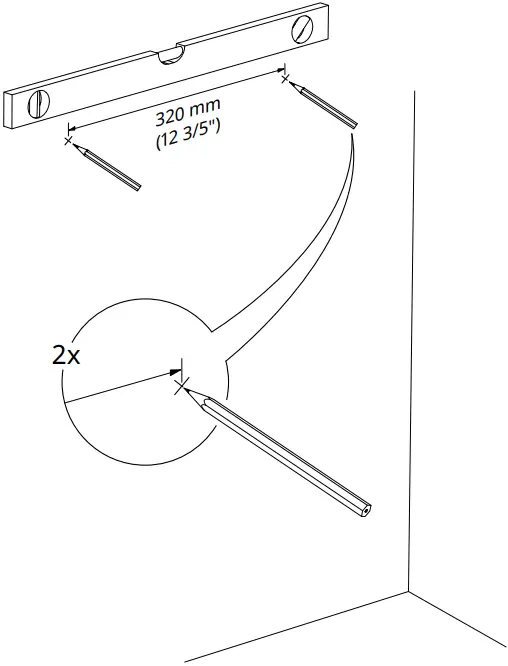 IKEA HASTVISKARE Wall Organizer B6