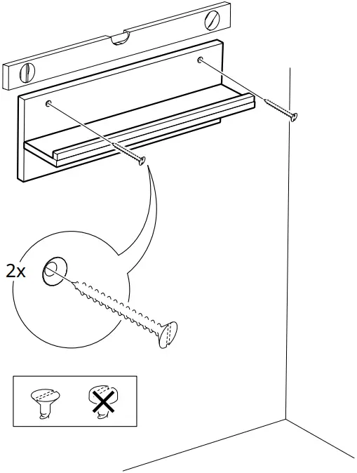 IKEA HASTVISKARE Wall Organizer B7