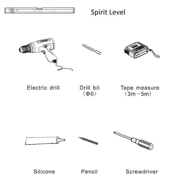 Baxenden 900mm Grey Freestanding Vanity Unit with Basin - tools
