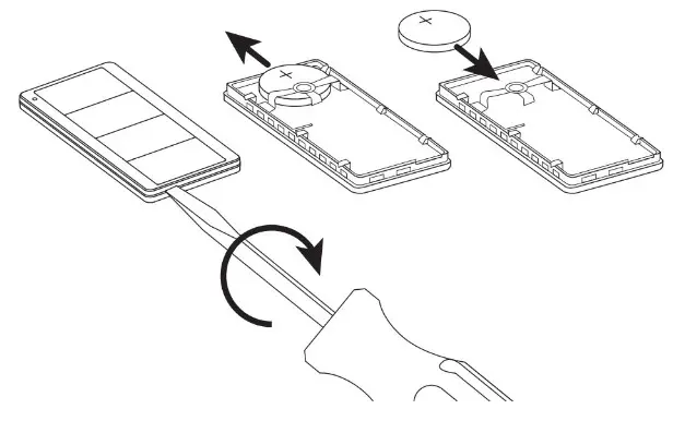 LUTRON PK2-4B Pico 4-Button Wireless Control - Control 1