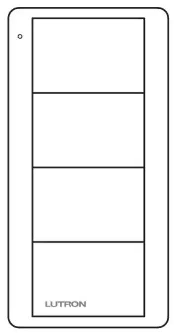 LUTRON PK2-4B Pico 4-Button Wireless Control