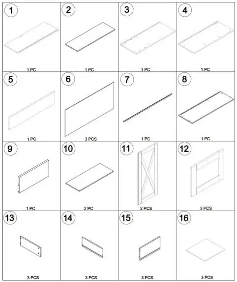 VEVOR-SR221265-Kitchen-Island-Cart-with-Solid-Wood-Top-fig-2