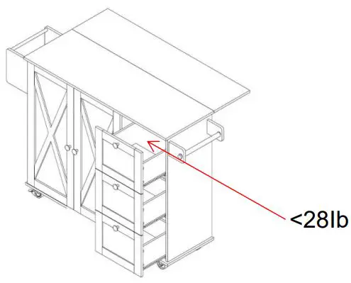 VEVOR-SR221265-Kitchen-Island-Cart-with-Solid-Wood-Top-fig-20