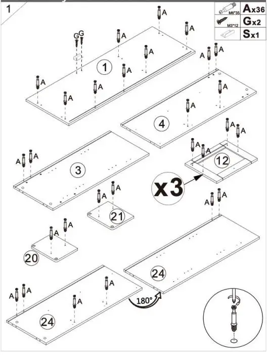 VEVOR-SR221265-Kitchen-Island-Cart-with-Solid-Wood-Top-fig-7
