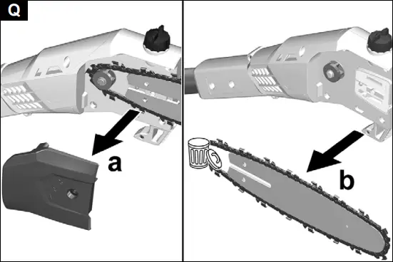 KARCHER PSW 18-20 Battery Pole Saw - Fig. Q