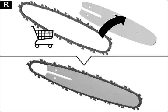 KARCHER PSW 18-20 Battery Pole Saw - Fig. R