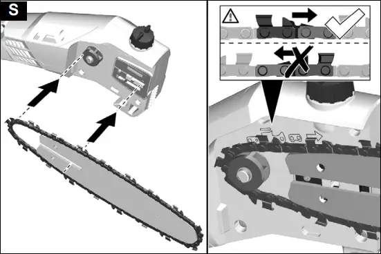 KARCHER PSW 18-20 Battery Pole Saw - Fig. S