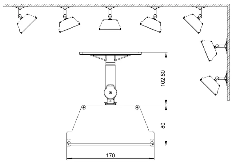 Standard mounting brackets