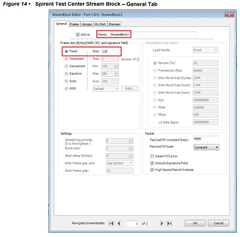 Microsemi DG0637 SmartFusion2 SoC FPGA CoreTSE_AHB - General Tab