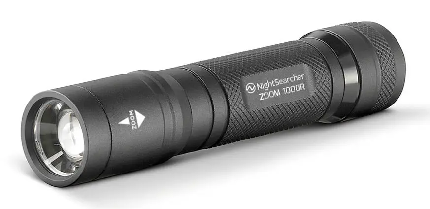 NightSearcher Zoom 600R Heavy Duty Spot-to-Flood Beam LED Flashlight-product