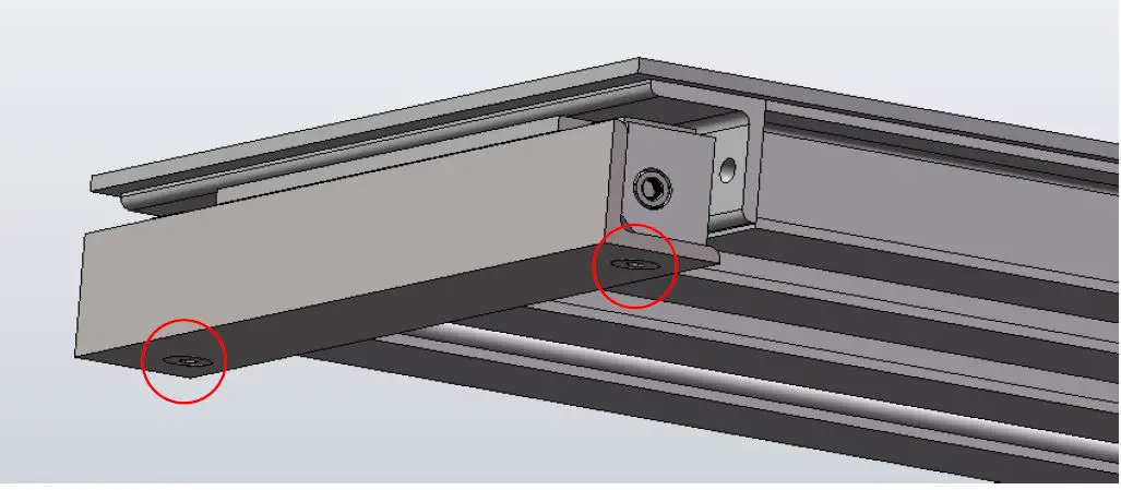 B-TEK AX200 Axle Scale Instruction Manual - Support frame and remove load cell assembly