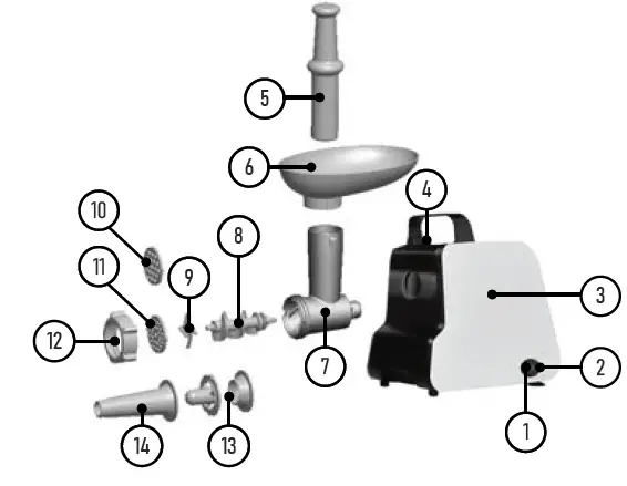 CENTEK-CT-1603-Meat-Grinder-fig-1