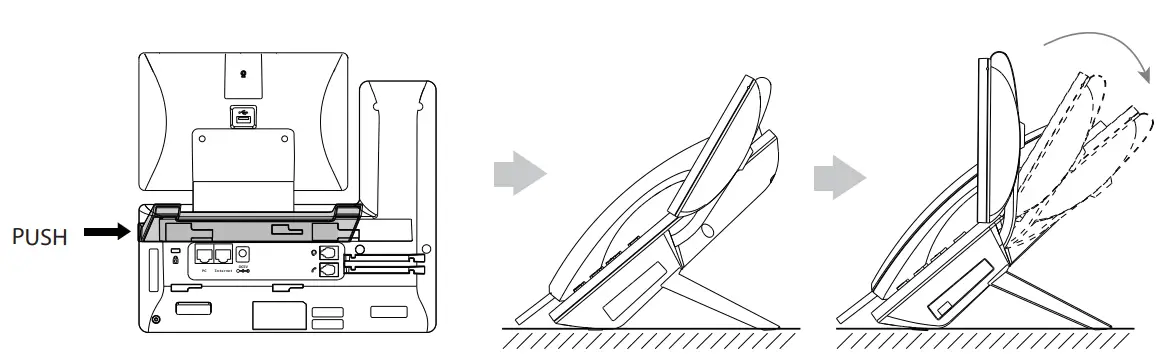ZULTYS ZIP 49GA Smart Business Phone - Assembling 1