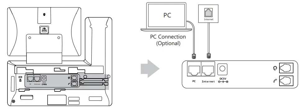 ZULTYS ZIP 49GA Smart Business Phone - Assembling 6