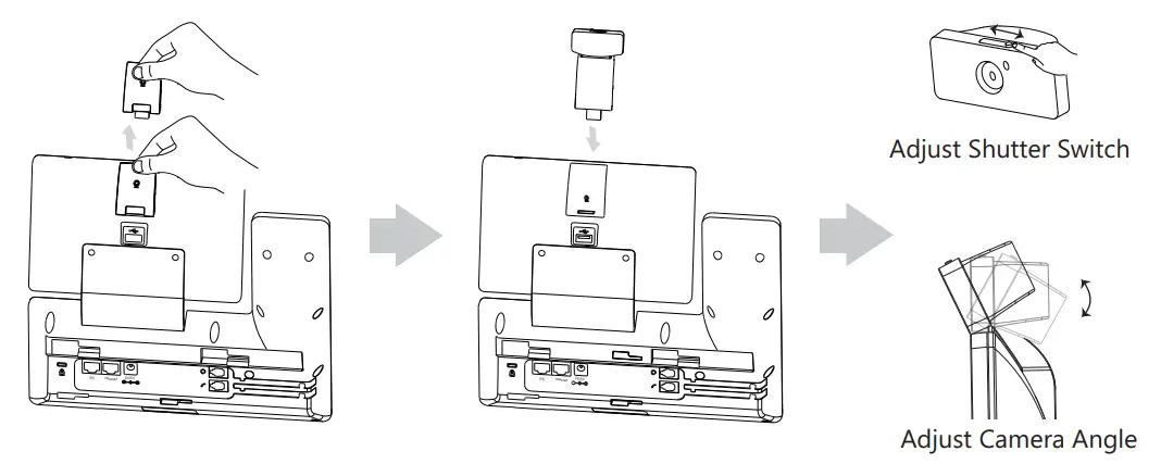 ZULTYS ZIP 49GA Smart Business Phone - Assembling