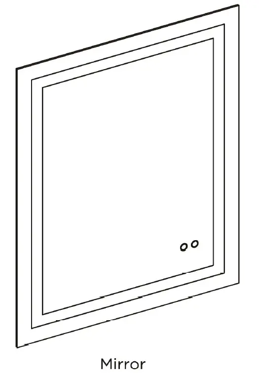 ANGELES HOME MHW1MRL6028 LED Bathroom 2