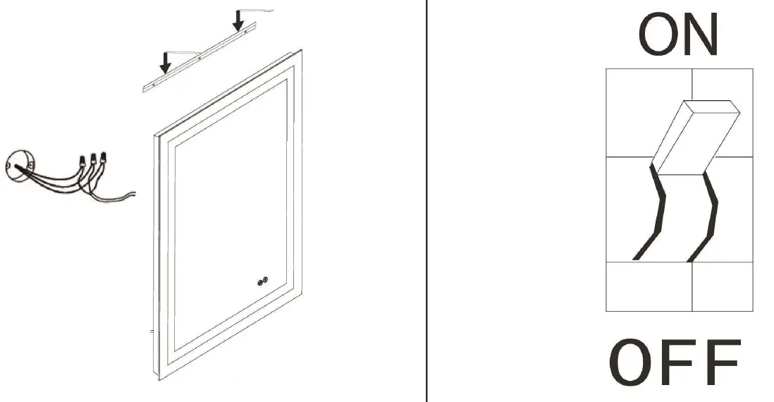 ANGELES HOME MHW1MRL6028 LED Bathroom 8