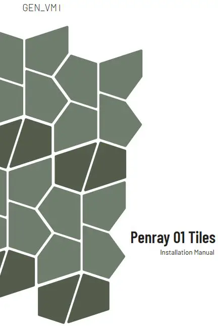 Vicoustic Gen_vmt Penray 01 Tiles Instruction Manual Vicoustic Gen_vmt Penray 01 Tiles Instruction Manual