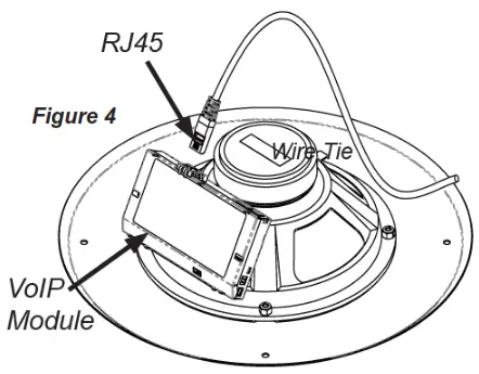 NYQUIST NQ-S1810CT-G2 Gen-2 VoIP Ceiling Speaker - Speaker Layout1